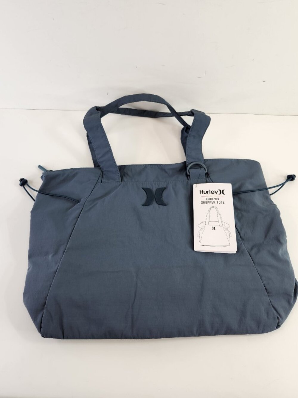 Hurley Horizon Shopper Tote Blue/Gray NWT